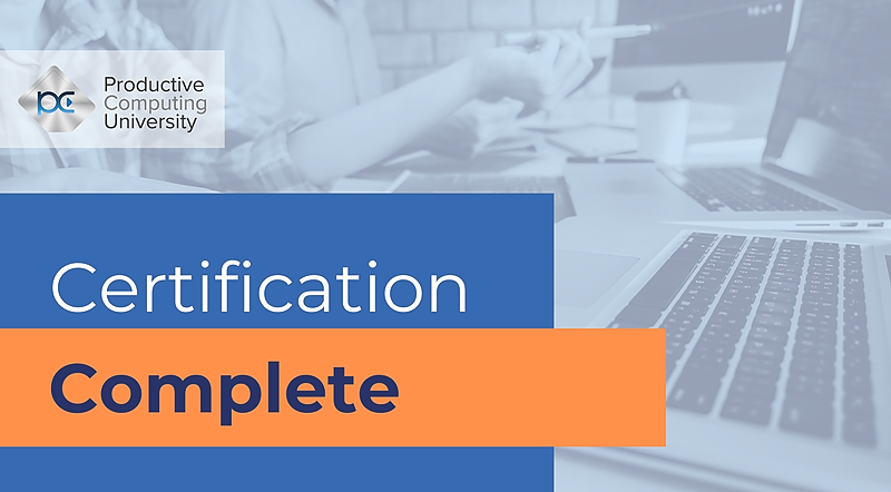 filemaker certification complete