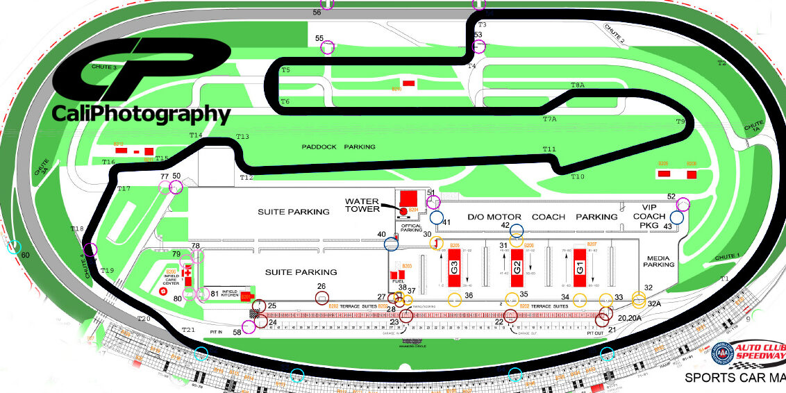 Auto Club Speedway Map