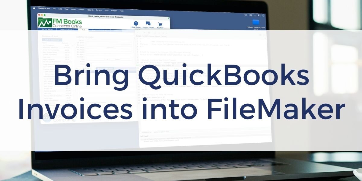 FileMaker and QuickBooks Online