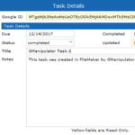 gManipulator FileMaker plug-in to manage Google Tasks