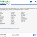 Pull customer and payment information from QuickBooks into FileMaker