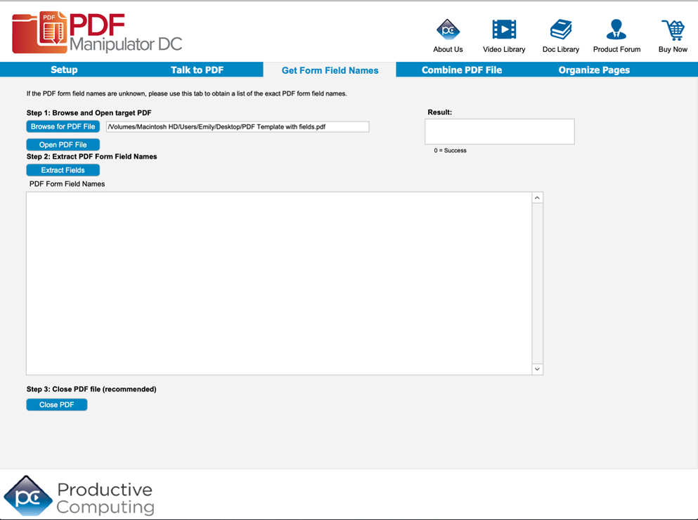 PDF Manipulator DC Plugin