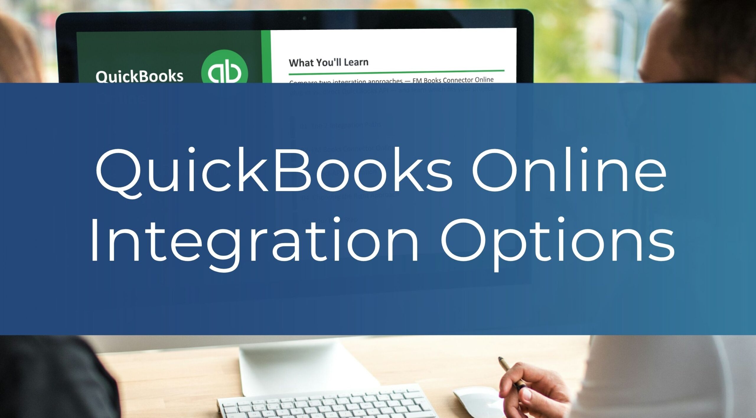 QuickBooks integration options for FileMaker